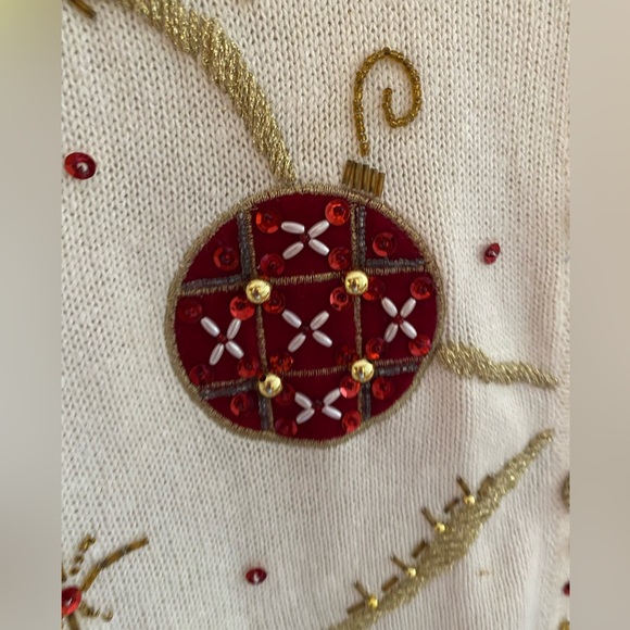 Theme Works by Kikit women’s Christmas sweater size large. Ugly Christmas? - Picture 10 of 16